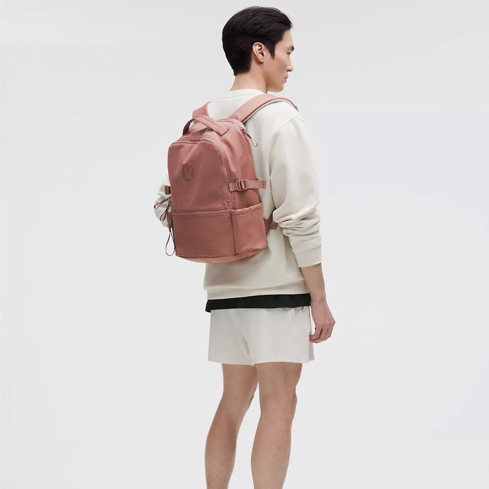 Lululemon New Crew Backpack 22L Updated- Spiced Chai - Picture 8 of 9